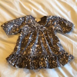 Peek boho floral corduroy baby dress